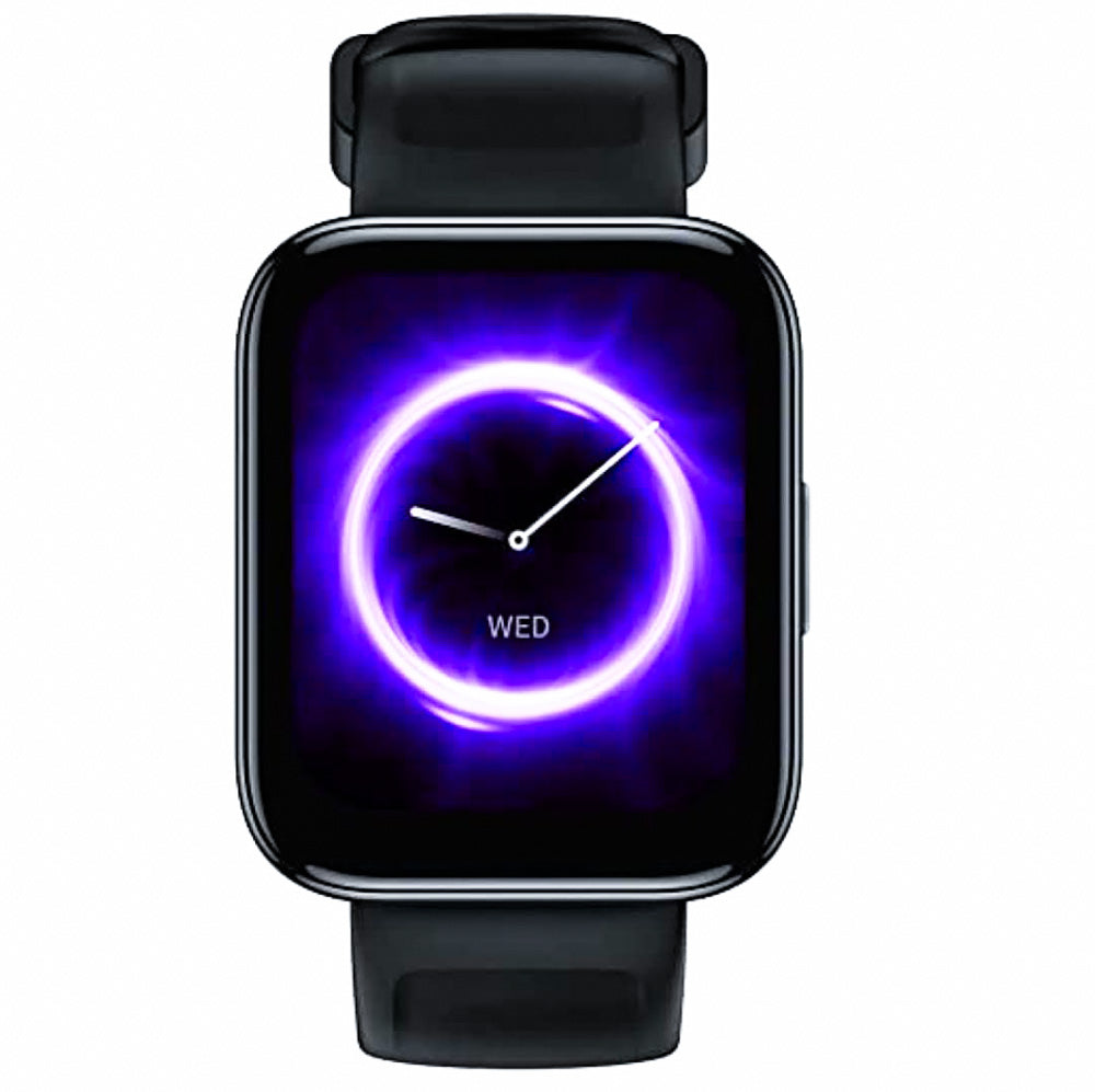 realme Watch 3 Schwarz EU, Einheitsgröße, Smartwatch, Fitness-Tracking, Herzfrequenzmessung, Wasserdicht, Benachrichtigungen, lange Akkulaufzeit