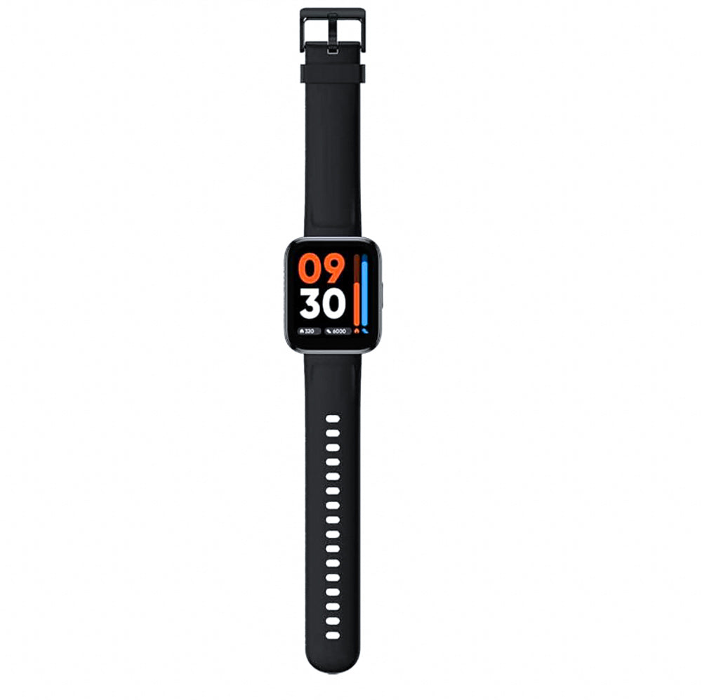realme Watch 3 Schwarz EU, Einheitsgröße, Smartwatch, Fitness-Tracking, Herzfrequenzmessung, Wasserdicht, Benachrichtigungen, lange Akkulaufzeit