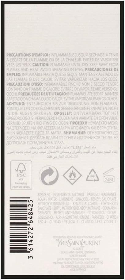 YSL Libre EdP 90ml, Damenduft, blumig-orientalisch, langanhaltend, eleganter Flakon, moderner Klassiker