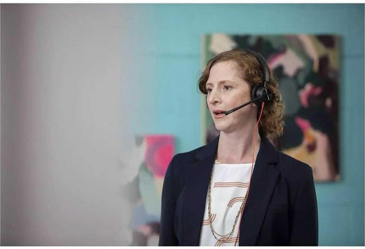 Poly Blackwire 3310 Mono Headset, USB-C/USB-A, kabelgebunden, einseitig, Noise Cancelling, für PC und Laptop