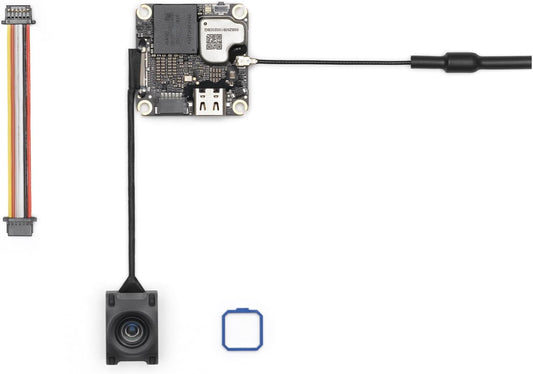 DJI O4 Air Unit, FPV-Drohnen Übertragungssystem, 4K/60fps Video, 10 km Reichweite, 20 ms Latenz, 8,2 g, 1/2"-CMOS-Sensor