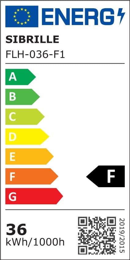 SIBRILLE Stehlampe, 36W, LED Dimmbar, 2500LM, Fernbedienung, 2700K-6500K, 3-Licht, modern, für Wohnzimmer, Schlafzimmer, Büro.