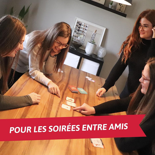 Totem French Original, Spiel Nr. 12345, Brettspiel, interaktive Sprachförderung, für 2-6 Spieler, ab 8 Jahren.