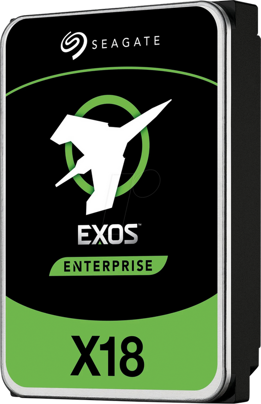Seagate Exos X18, 14TB, HDD, hohe Kapazität, schnelle Datenübertragung, ideal für Unternehmensanwendungen.