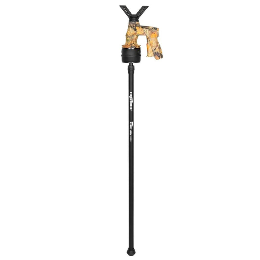 FIERY DEER Gen6 Schießstock & Zielstock Jagd Professionelle Leichte Gewehrauflage 360° Drehbarer V-Yoke Aluminium