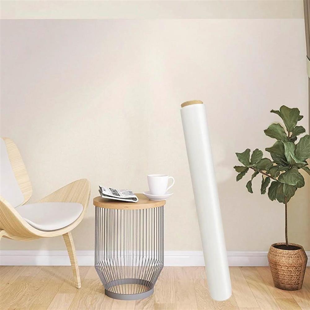 Gurlideo 2 pieces matte electrostatic wall protection film 40CM x 1000CM kitchen splash guard wall washable protective film for walls furniture office