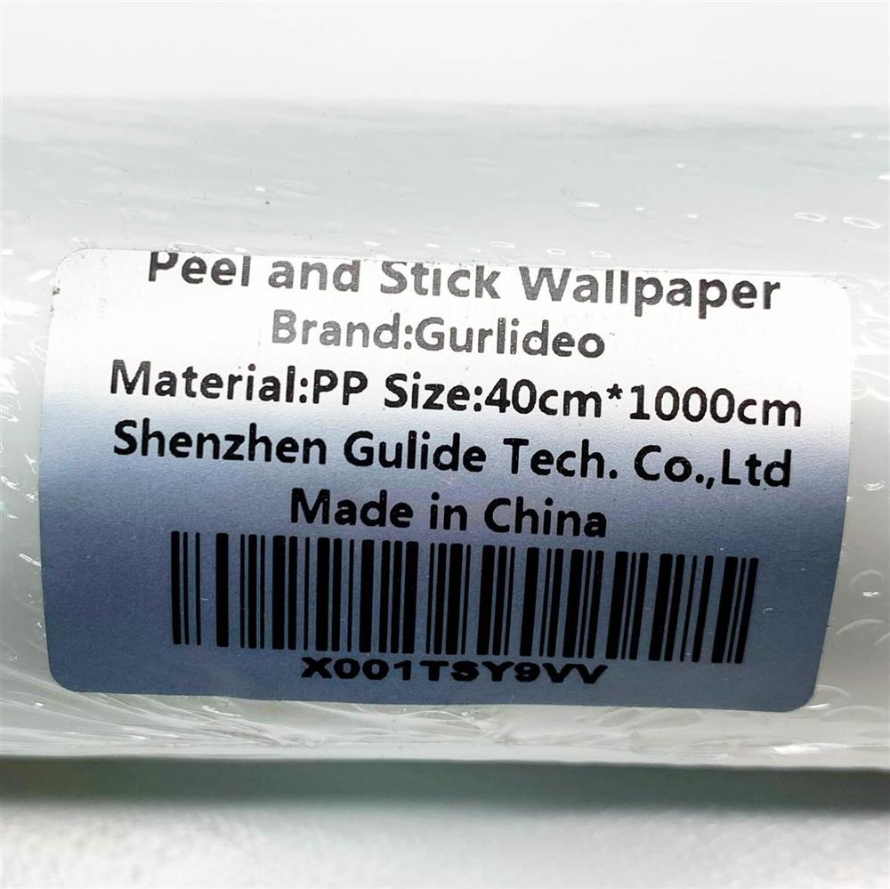 Gurlideo 2 pieces matte electrostatic wall protection film 40CM x 1000CM kitchen splash guard wall washable protective film for walls furniture office
