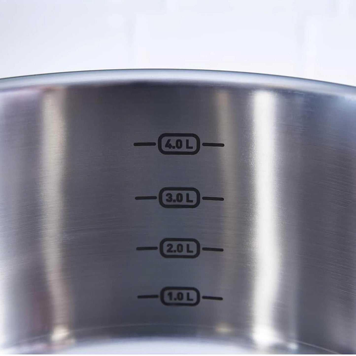Tefal Intuition B864S734, 4-teiliges Kochset, 16 cm Stielkasserolle, 16/20/24 cm Töpfe, Premium Edelstahl, Induktionsgeeignet.