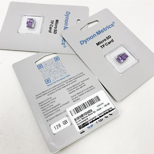 Dynon Metrics Micro SD-Karte 128 GB Hochgeschwindigkeits-Datenübertragung 3 stk Verbesserte Leistung Kompatibel mit Kamera Drohne Telefon Computer