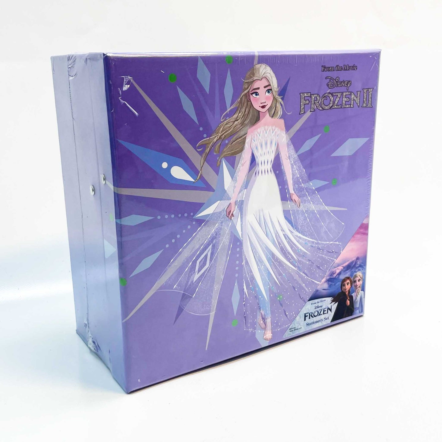 Disney Frozen Tagebuch Set, Notizbuch, Scrapbook Zubehör, lila, inkl. Stifte und Sticker, ideal für kreative Mädchen.
