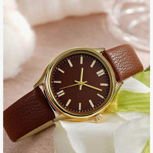 CIVO Damen Uhr, Modellnr nicht verfügbar, Armbanduhr, elegantes Leder, minimalistisch, wasserdicht, klassischer Quarzstil.