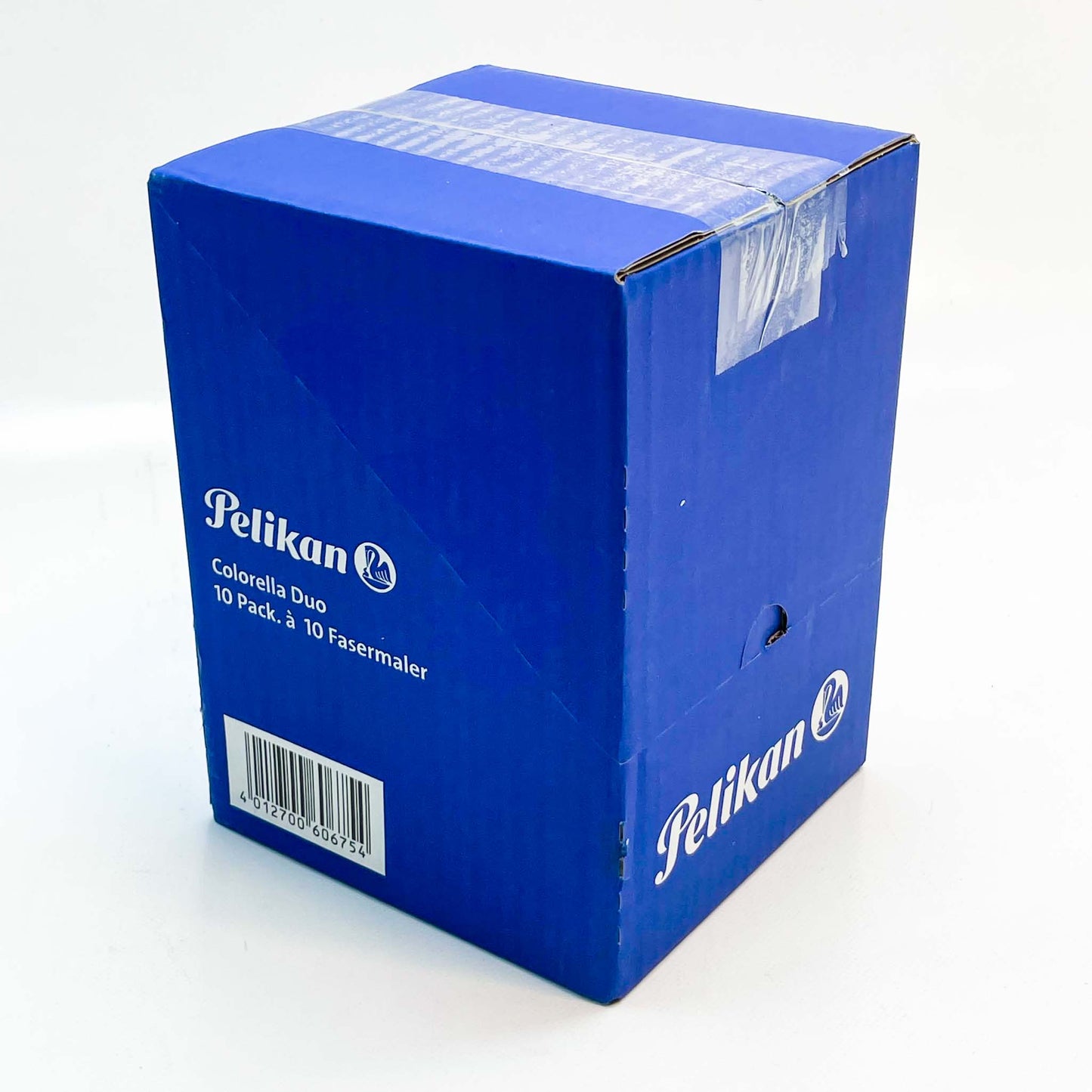 Pelikan, Colorella Duo, Fasermaler, 10 Farben Etui, 100 Stifte insgesamt, ideal für kreative Projekte.