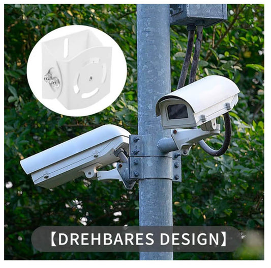 Halterung Überwachungskamera, Robust, Metallbügel, Verstellbare Wandhalterung für CCTV, Universal kompatibel mit Wyze, Ring, Ezviz, Tapo.