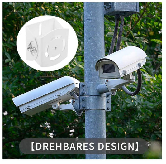 Halterung Überwachungskamera, Robust, Metallbügel, Verstellbare Wandhalterung für CCTV, Universal kompatibel mit Wyze, Ring, Ezviz, Tapo.