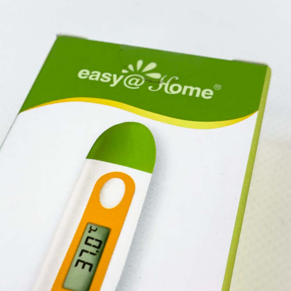 Easy@Home Digitales Fieberthermometer EHT-201 Rektal-, Oral- & Achselthermometer für Baby, Kinder und Erwachsene Grün