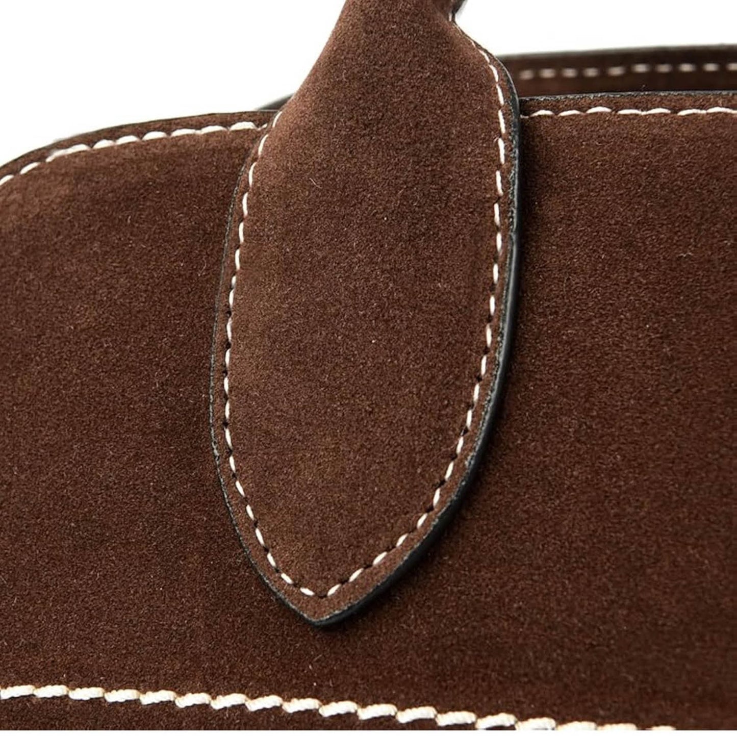 Travistar Wildleder Tote Bag, Retro Handtasche, groß, Kunstleder, abnehmbarer Schultergurt, ideal für Arbeit, Schule und Shopping.