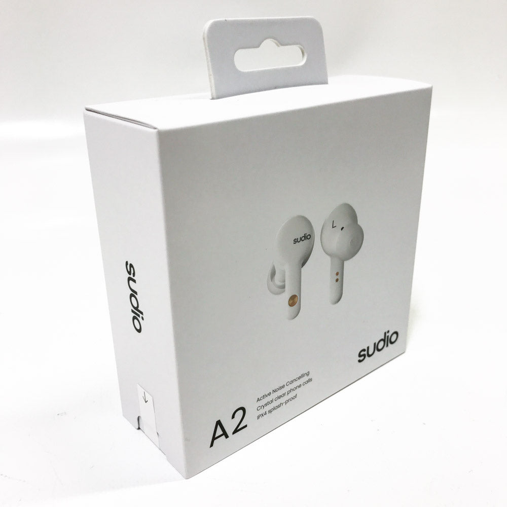 Sudio A2 Kabellose Bluetooth-Ohrhörer ANC Mikrofon wasserabweisend 30h Akku WEIß