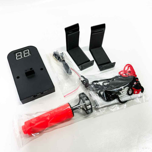 Basketballkorb für den Innenbereich mit elektronischem Punktezähler - Mini-Basketballkorb mit 3 Bällen, bruchsichere stabile Rückwand, über der Tür