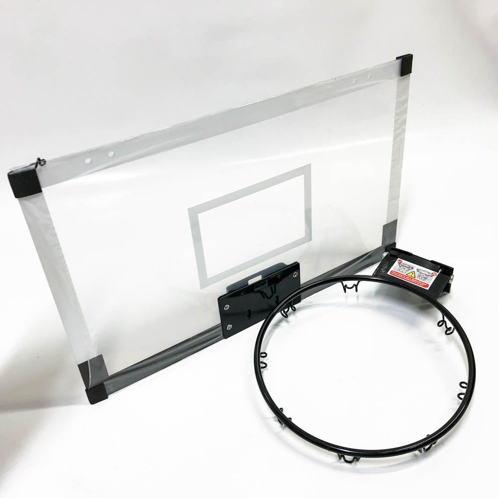 Basketballkorb für den Innenbereich mit elektronischem Punktezähler - Mini-Basketballkorb mit 3 Bällen, bruchsichere stabile Rückwand, über der Tür