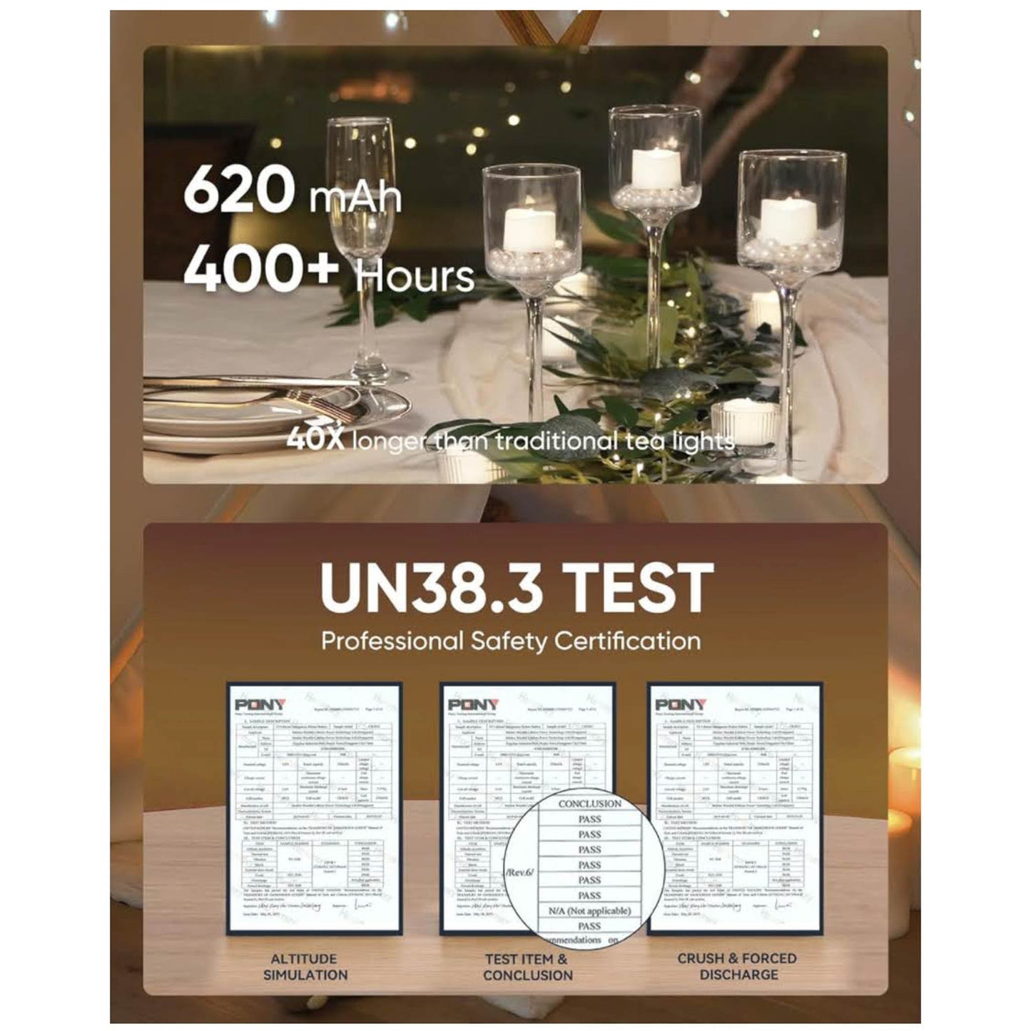 Homemory Teelichter 12er Set, LED-Kerzen, 6-Stunden-Timer, flackernd, weiß, ideal für Dekoration und stimmungsvolle Beleuchtung.