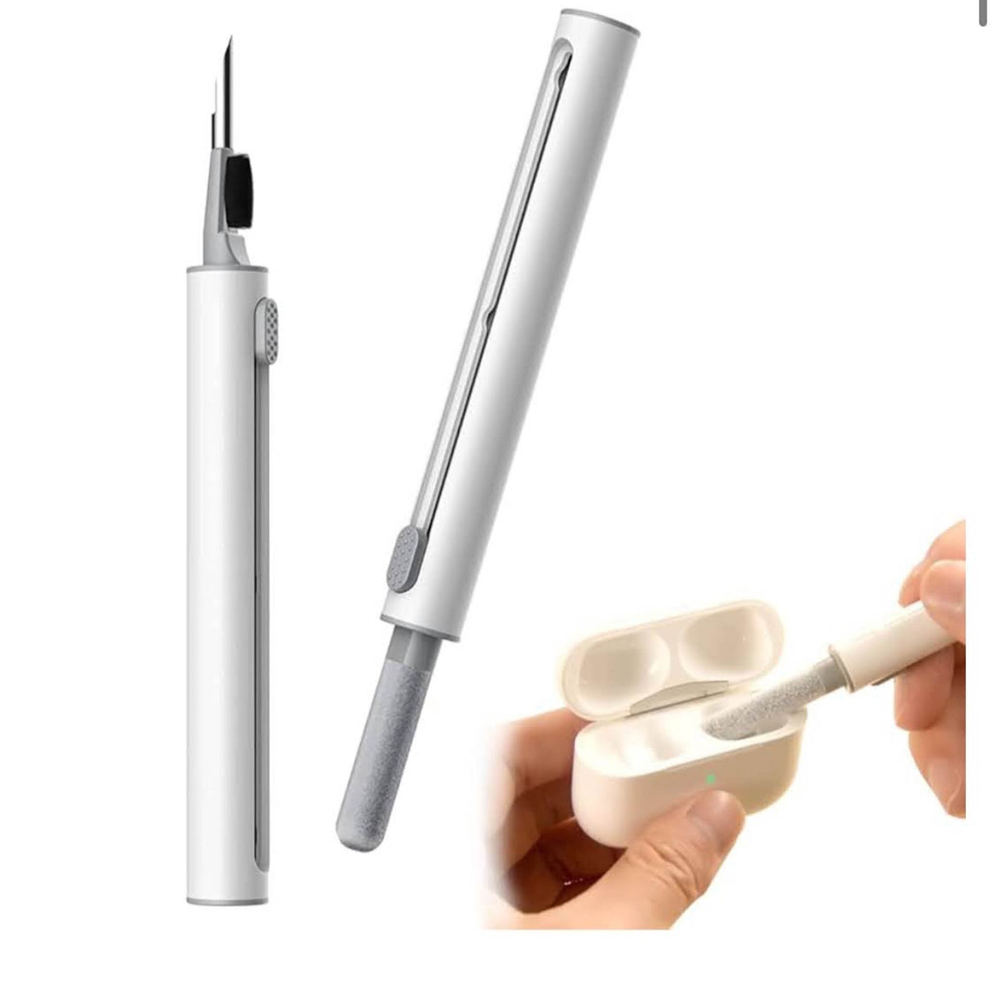Reinigungsset: Multifunktions Cleaner Kit für Airpods Pro, Ohrstöpsel, Ladebox, Tastatur & Kamera – effektiv gegen Staub.