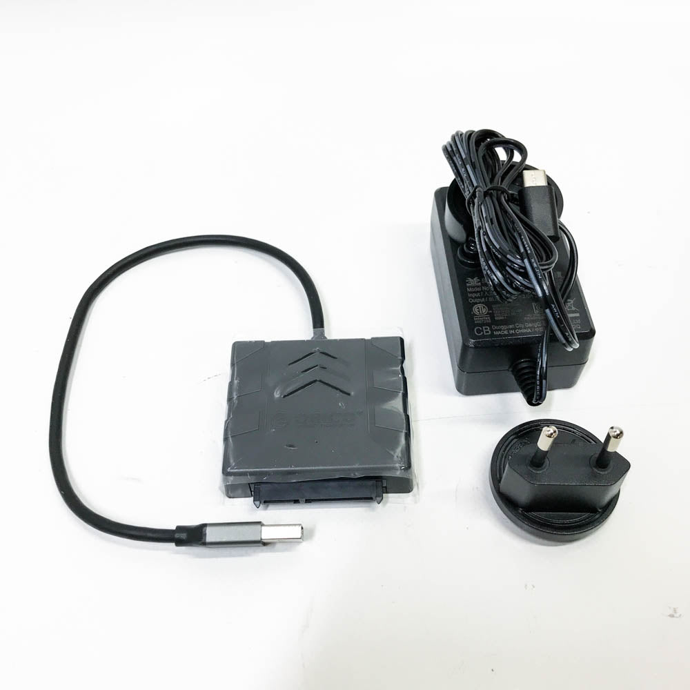 ORICO S1-3AD-3 SATA Cable Adapter USB 3.0 to SATA III for 3.5 inch HDD/SSD with UASP Support 12V2A Adapter and 30cm Cable