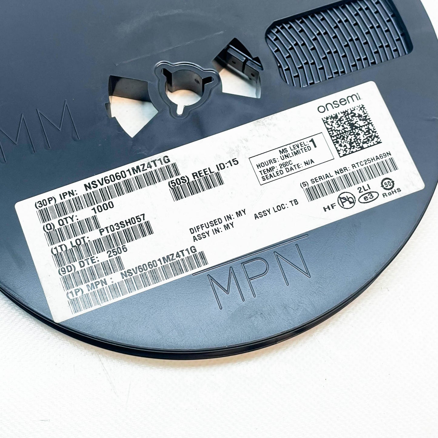 ONSEMI NSV60601MZ4T1G, Transistor, niedriges VCE(sat), 50S REEL, hohe Effizienz, kompakte Bauweise.