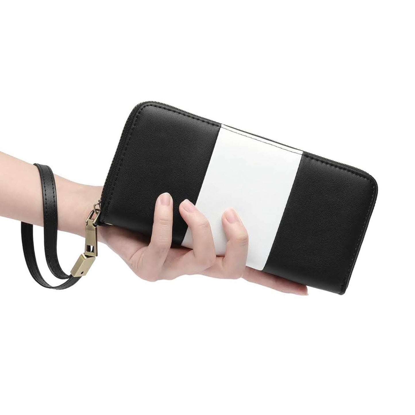 Gojacii Damenbrieftasche, 36 Karteninhaber, Kreditkartenetui, elegantes Design, kompakt und praktisch.