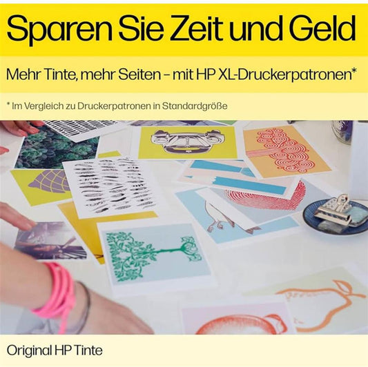 HP 953XL, Druckerpatrone, hohe Kapazität, Magenta, Einzelpackung, ideal für hochwertige Drucke.