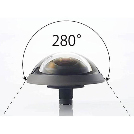 Entaniya Fisheye 1.07 mm, Superweitwinkel-Fischaugenobjektiv 1:28, kompakt, hohe Bildqualität, Made in Japan.