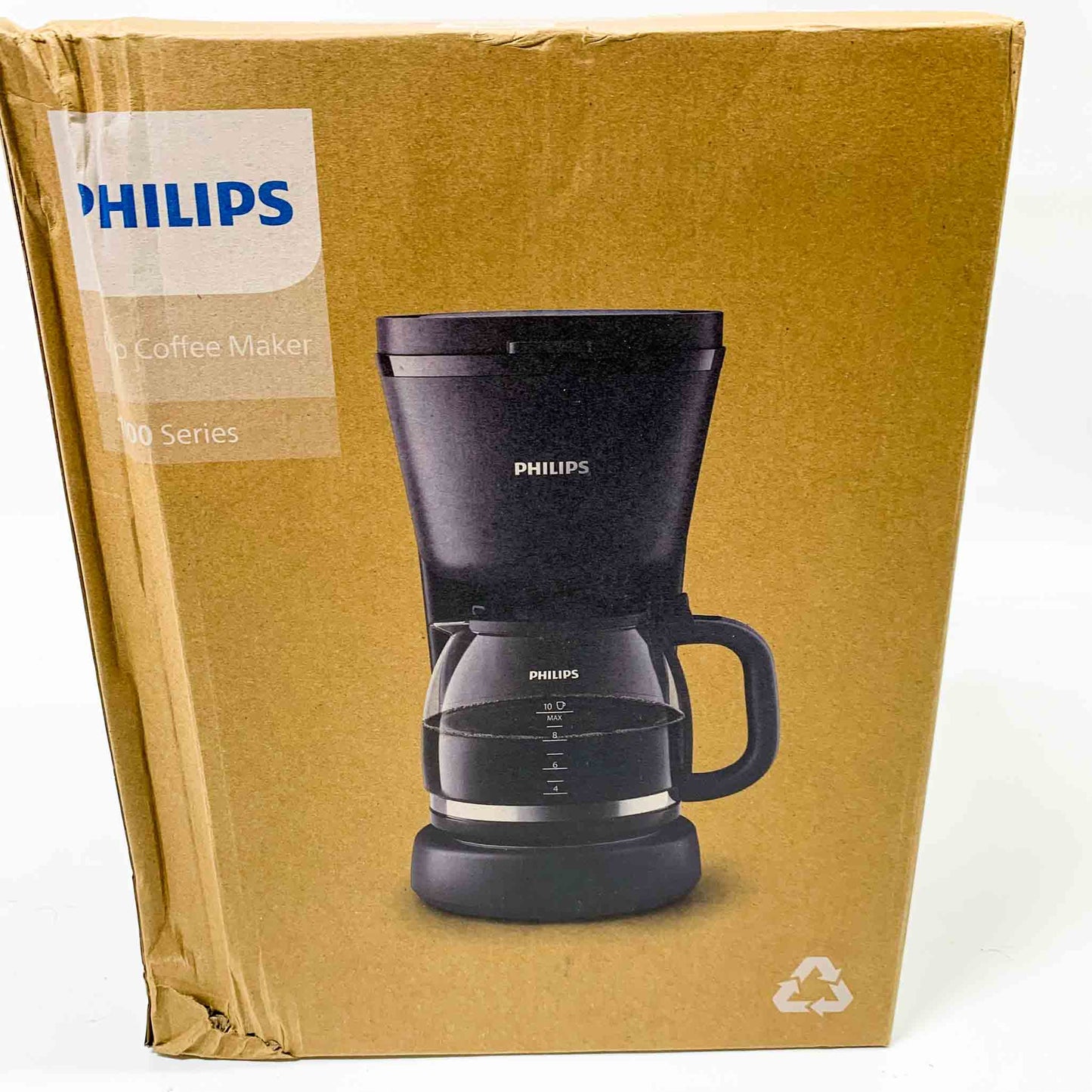 Philips 1000 Series HD7430/90, Kaffeemaschine, 1,2L, 1000W, Tropfstopp, AromaTwist, einfache Bedienung.