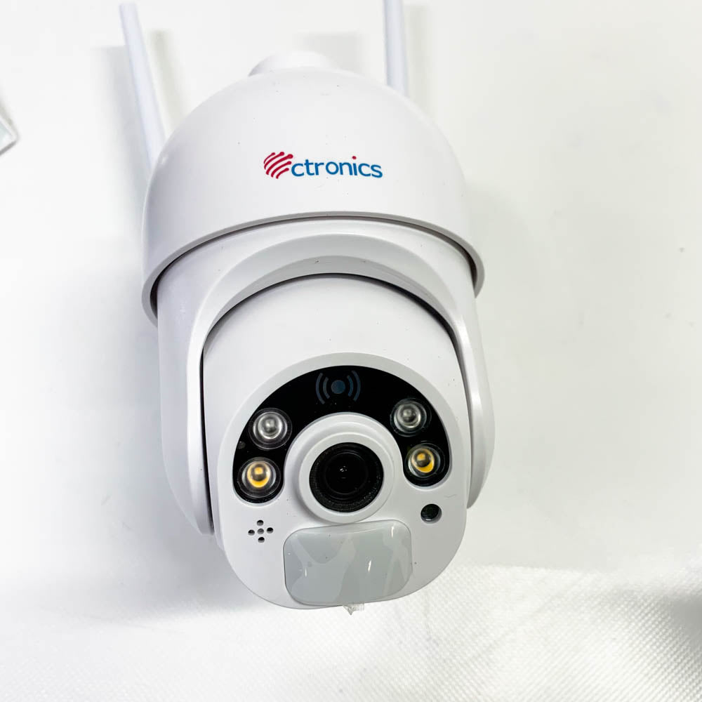 ctronics Surveillance Camera Outdoor Battery 100% Wireless PTZ Digital Zoom Camera with Solar Panel WLAN IP Camera Outdoor PIR and Radar Detection Color Night Vision 2-Way Audio SD Card Slot