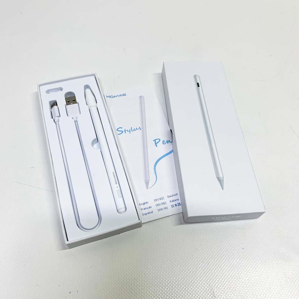 Hommie Stylus Pen 2. Generation Magnetisch Kompatibel mit iPad Schnelle Aufladung Palm Rejection Active Pencil für iPad10/9/8 iPadAir5/4 iPad Pro 11" 4/3/2/1 iPad Pro 12,9" 6/5/4/3