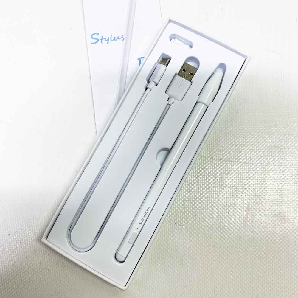 Hommie Stylus Pen 2. Generation Magnetisch Kompatibel mit iPad Schnelle Aufladung Palm Rejection Active Pencil für iPad10/9/8 iPadAir5/4 iPad Pro 11" 4/3/2/1 iPad Pro 12,9" 6/5/4/3