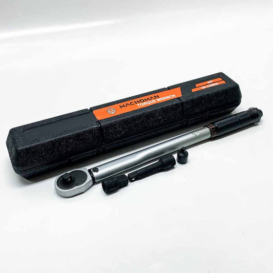 MACHOMAN ATQW304 Drehmomentschlüssel-Satz 3/8 Zoll 19-110 Nm mit Adapter und Verlängerung für präzise Drehmomentmessung