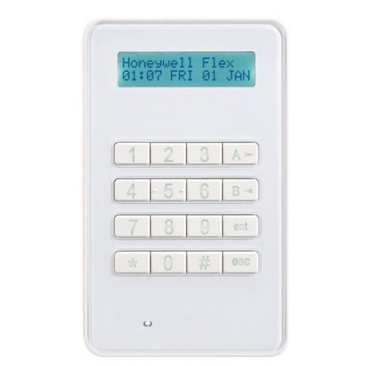 Honeywell Galaxy MK8 (CP050-00-01) LCD-Bedienfeld mit hintergrundbeleuchteten Tasten, Sicherheitsklasse 3