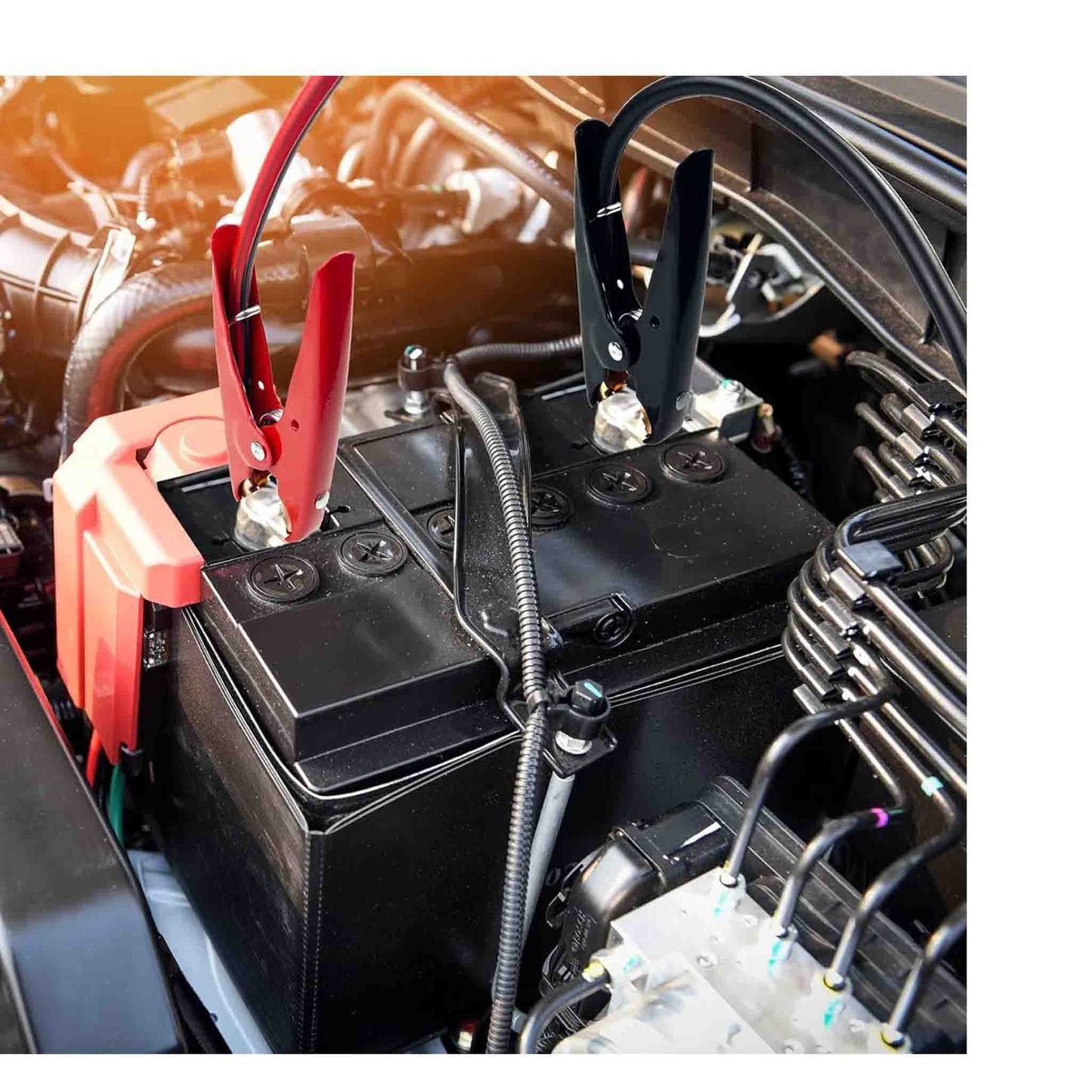 IMZEUS Starthilfekabel 800A, 4m, für PKW & LKW, 6/12/24V, ideal für Diesel- und Benzinmotoren, inkl. Tragetasche.