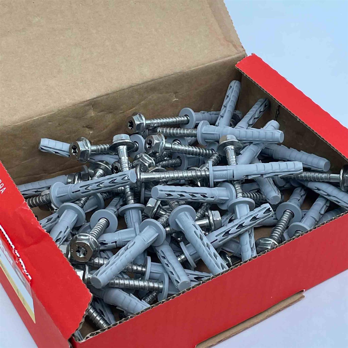 Fischer Langschaftdübel SXR 10 x 60 FUS R – 50 Stück, Art. 46339