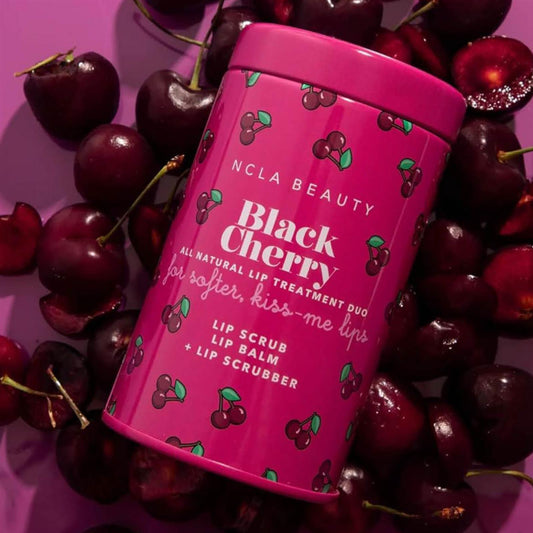 NCLA BEAUTY Lippenpflegeset, Modellnr: NCLA-LIP-01, Produkttyp: Lippenpflege, Merkmale: Sauber, natürlich, ungiftig, mit Lippenpeeling, Duft: Schwarzkirsche, für geschmeidige und gepflegte Lippen.
