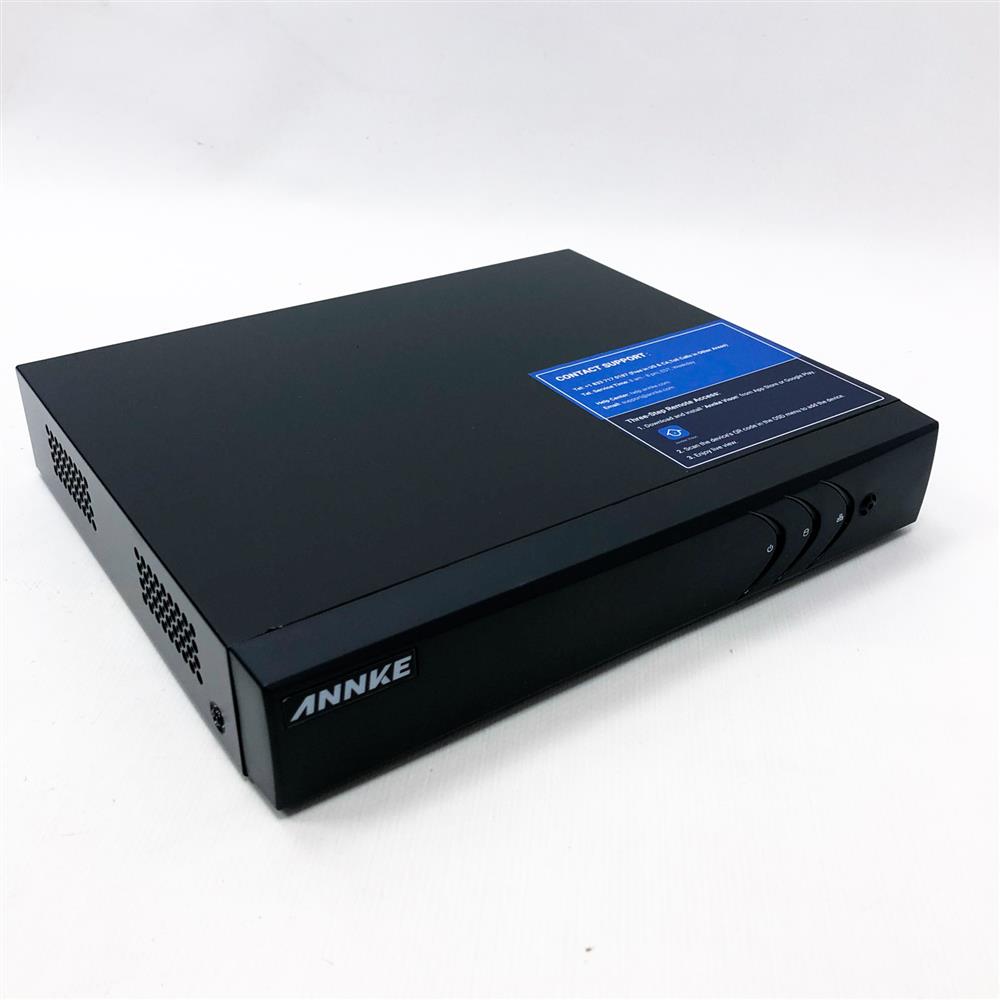 ANNKE C51BM P02 Überwachungskamera Set 8CH 6MP NVR H.265+ IP67 wetterfest 5MP Bullet Kameras EXIR-LEDs App-Push-Alarm Fernzugriff 4 Kameras
