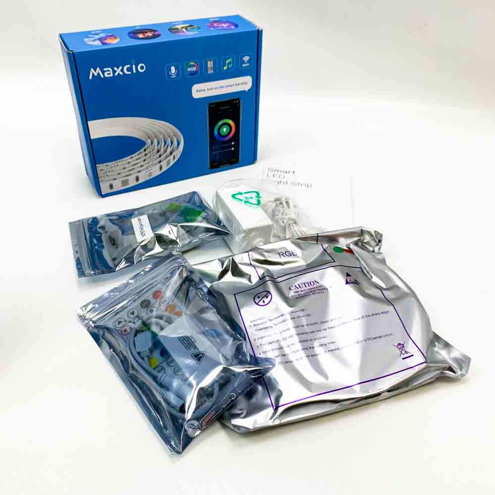 Maxico Strip Light Wifi - EU Version 10M - Smart LED lighting with app control, RGB colors, dimmable, music synchronization