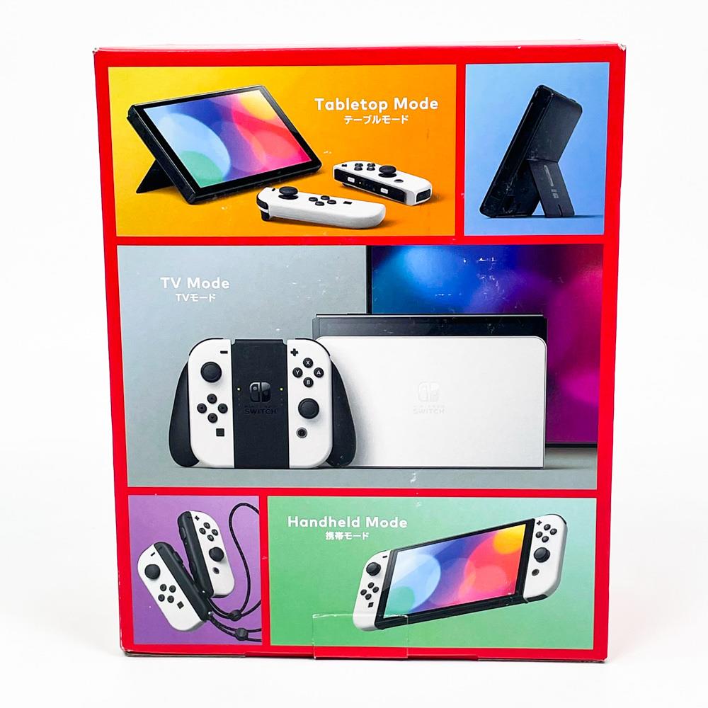Nintendo Switch OLED, HEG-S-KAAAA, Spielkonsole, 7" OLED-Display, Joy-Con Weiß, japanische Version