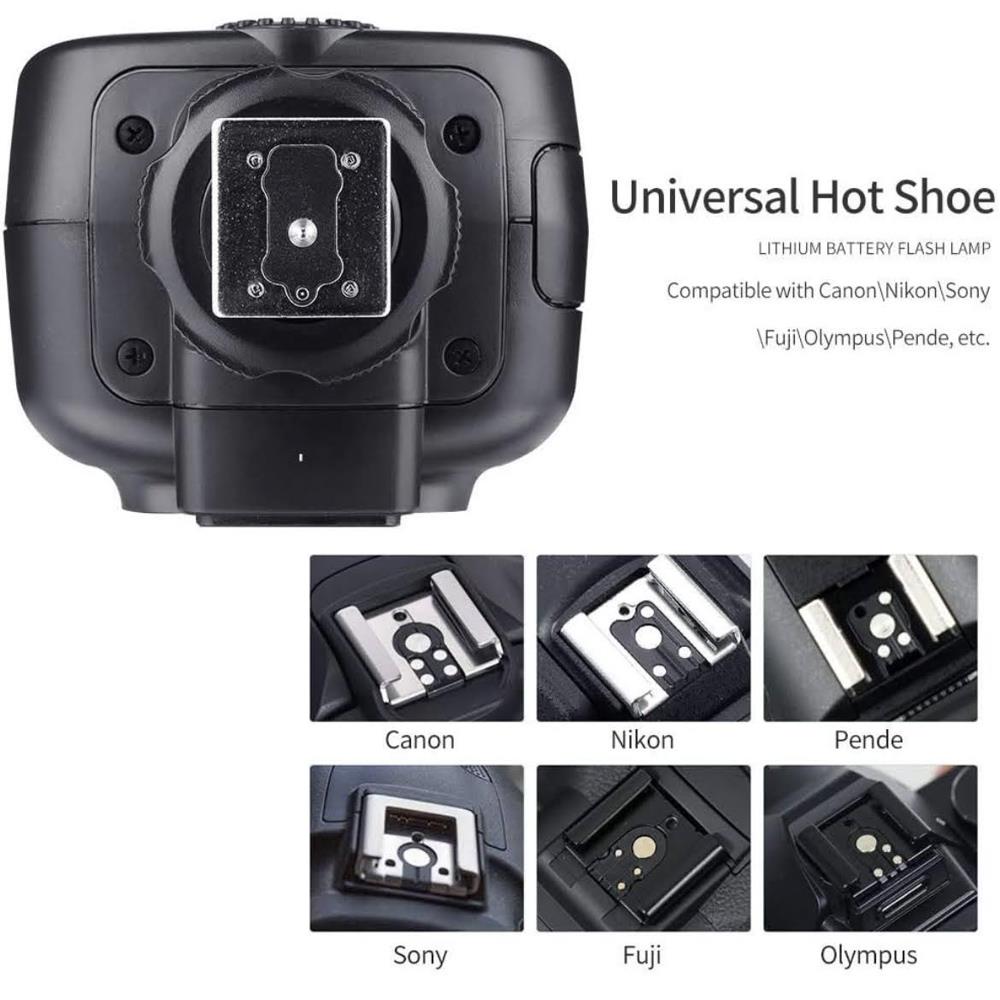 Godox TT600 2.4G Wireless Flash Speedlite Master/Slave Blitz mit integriertem Auslösesystem für Canon Nikon Pentax Olympus Fujifilm Panasonic