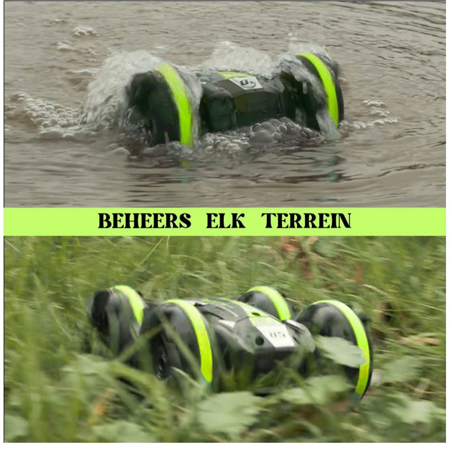 NueNext Ferngesteuertes Auto, wasserdicht, RC-Rennauto, für Jungen und Mädchen, inkl. extra Akku, ideal für draußen.