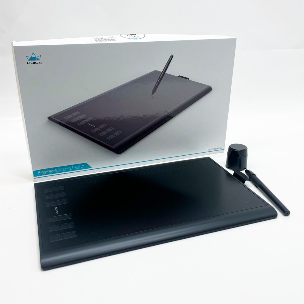 Huion Inspiroy NEW 1060PLUS Grafiktablett Funktionstasten Drucksensitivität Neigungsfunktion Remote Arbeiten Lernen