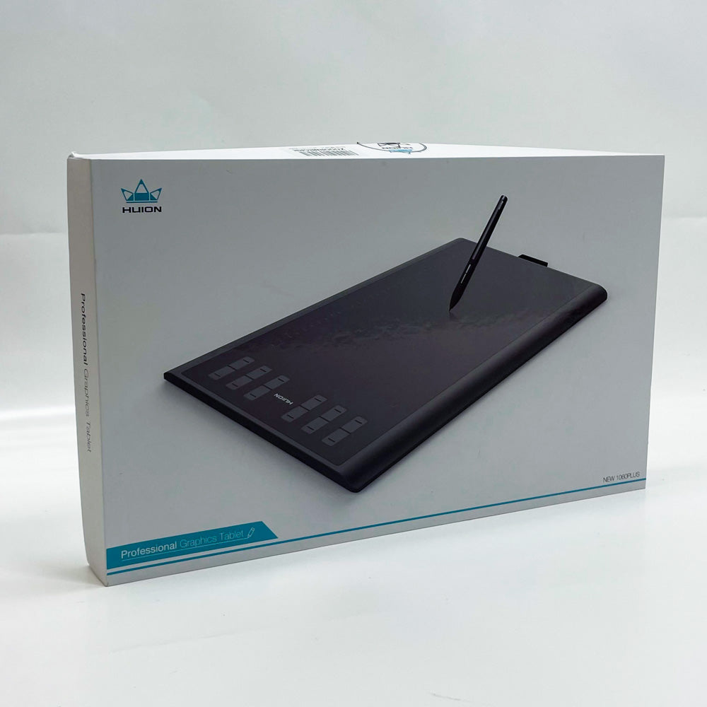 Huion Inspiroy NEW 1060PLUS Grafiktablett Funktionstasten Drucksensitivität Neigungsfunktion Remote Arbeiten Lernen