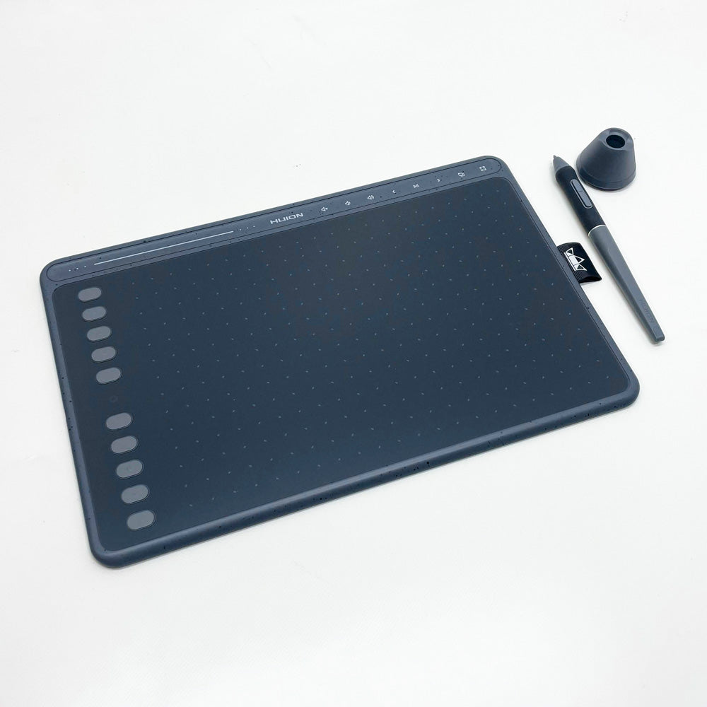 Huion HS611, HS611, Grafiktablett, Verkabelt, 5080 lpi, 258,4 x 161,5 mm, USB, 1 cm, Grau