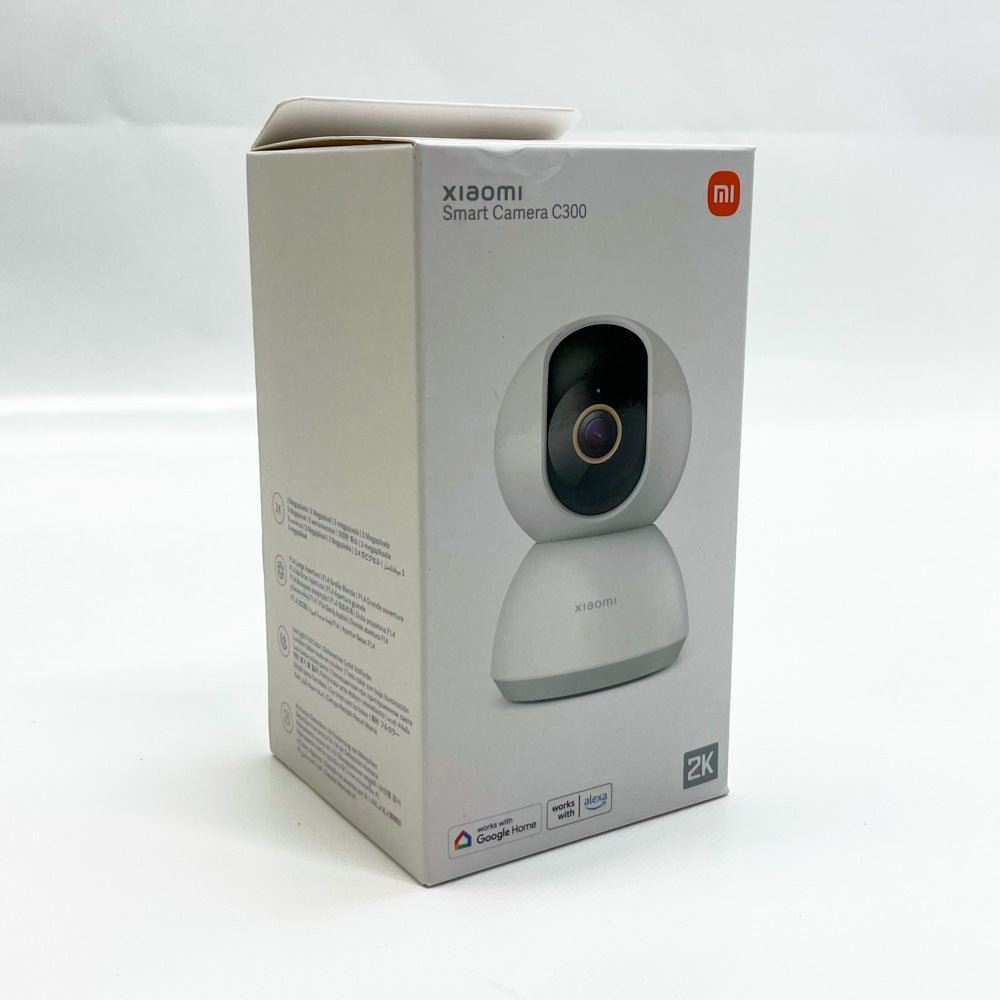 Xiaomi C300 Smart Camera, Modellnr: C300, Produkttyp: Überwachungskamera, Merkmale: 1080p HD-Video, Nachtsicht, Bewegungsdetektion, Zwei-Wege-Audio, App-Steuerung.