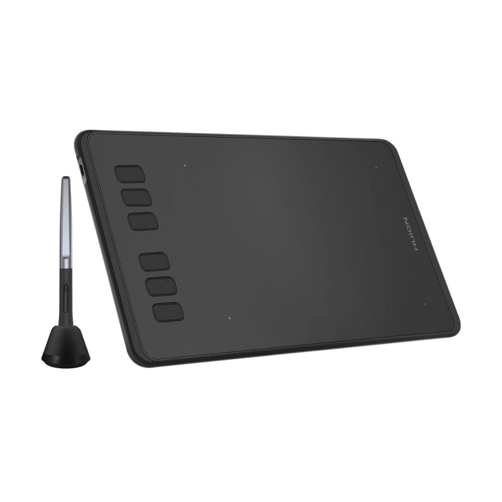 HUION Inspiroy H640P Grafiktablett, H640P, Grafiktablett, batterieloser Stift, 6 anpassbare Funktionstasten, kompatibel mit Mac, Windows und Android, ideal für Homeoffice und Fernunterricht