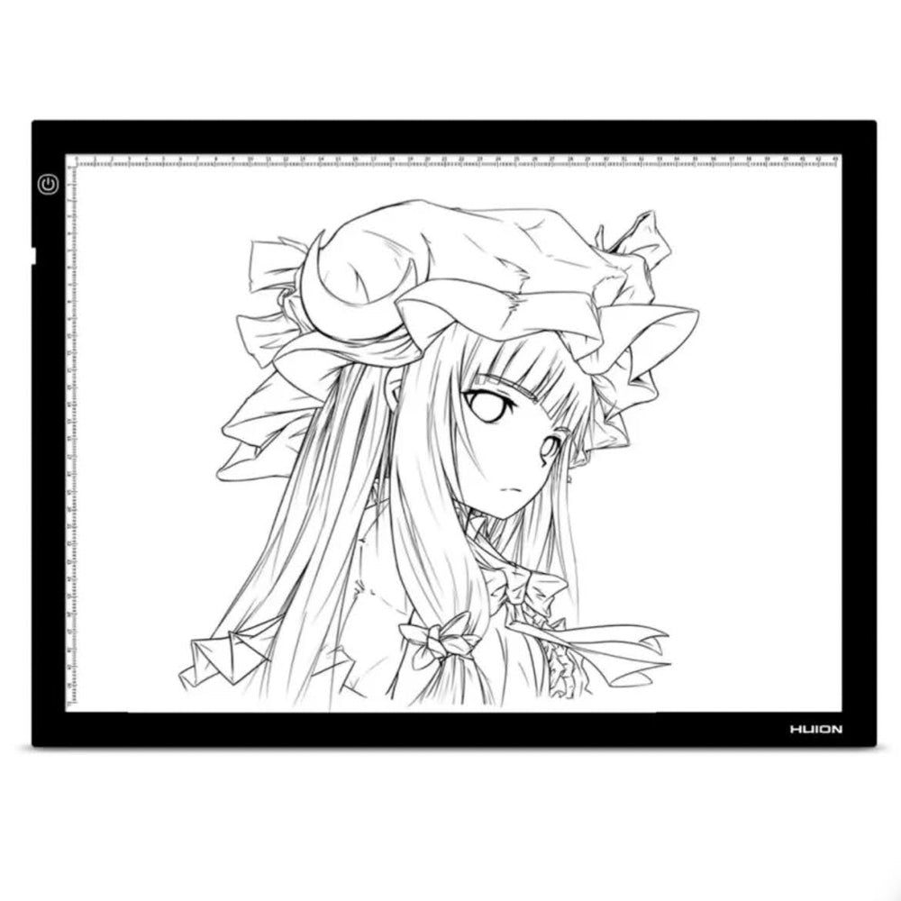 Huion A3 LED-Lichtpad, Modellnr: A3, Produkttyp: Lichtpad, Merkmale: 16,9 x 12,2 Zoll, einstellbare Helligkeit, 12-V-Netzteil